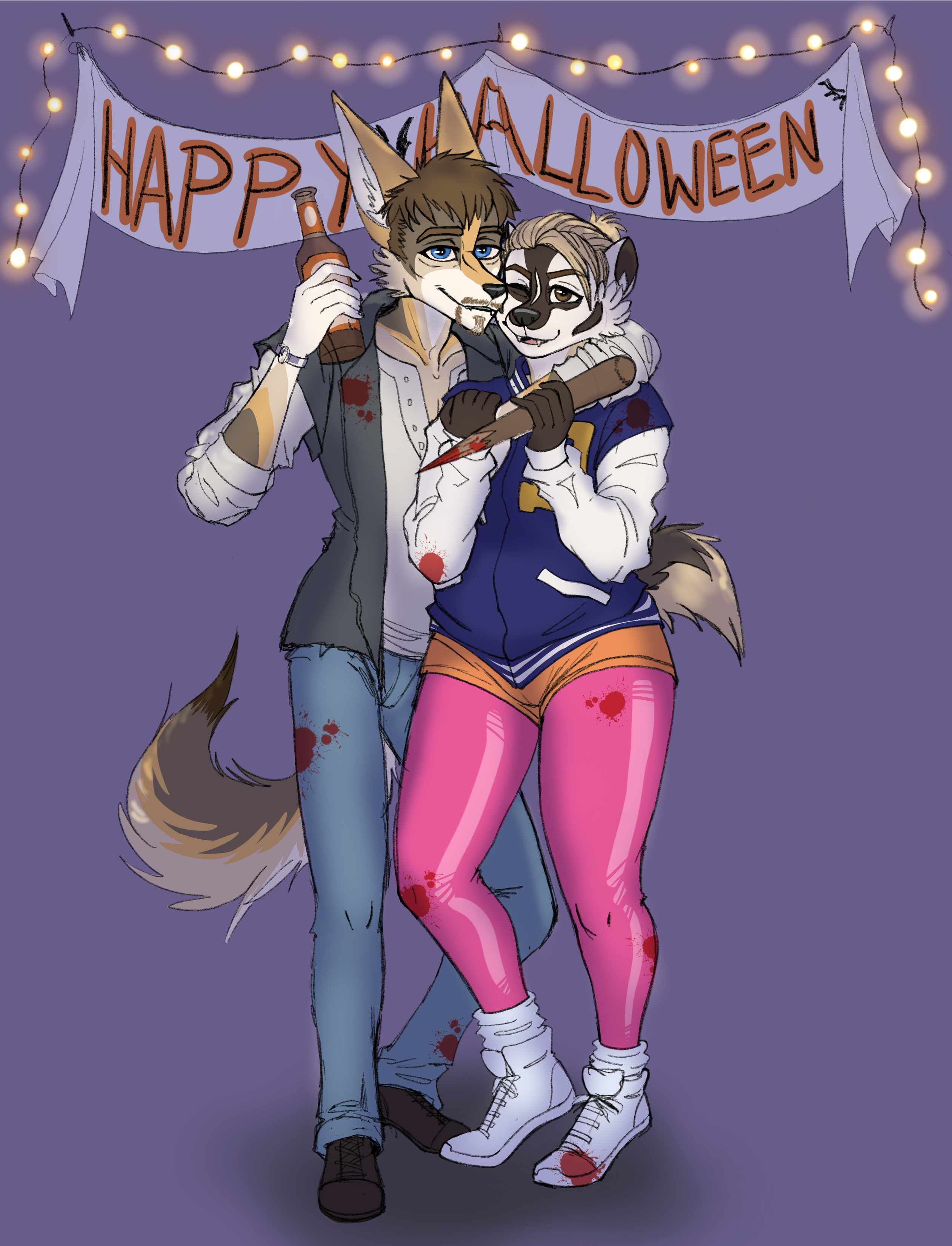 MacCready and Briar Halloween